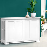 Buffet Sideboard Storage Cabinet - White - Homecoze