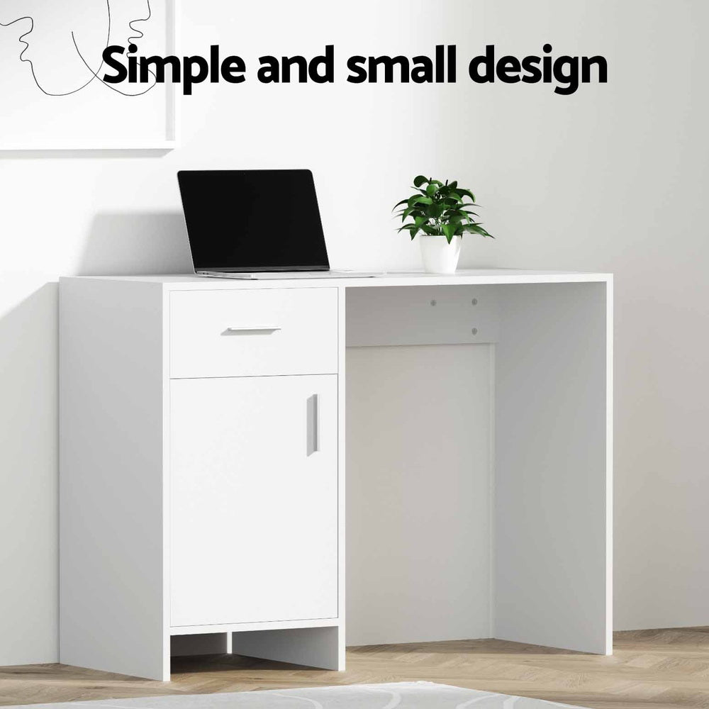 Office Storage Computer Desk - White - Homecoze