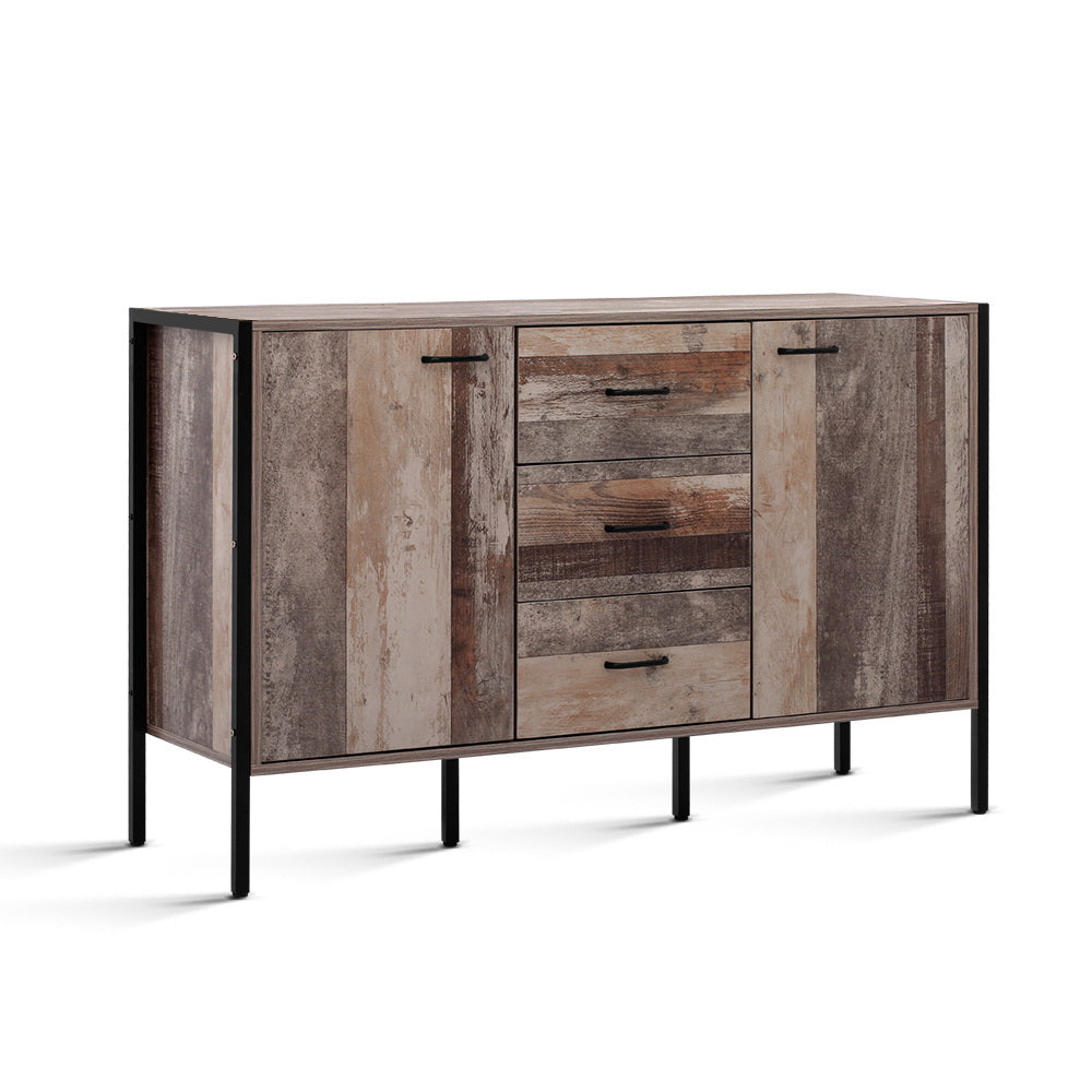 Rustic Industrial Series Buffet Sideboard - Homecoze