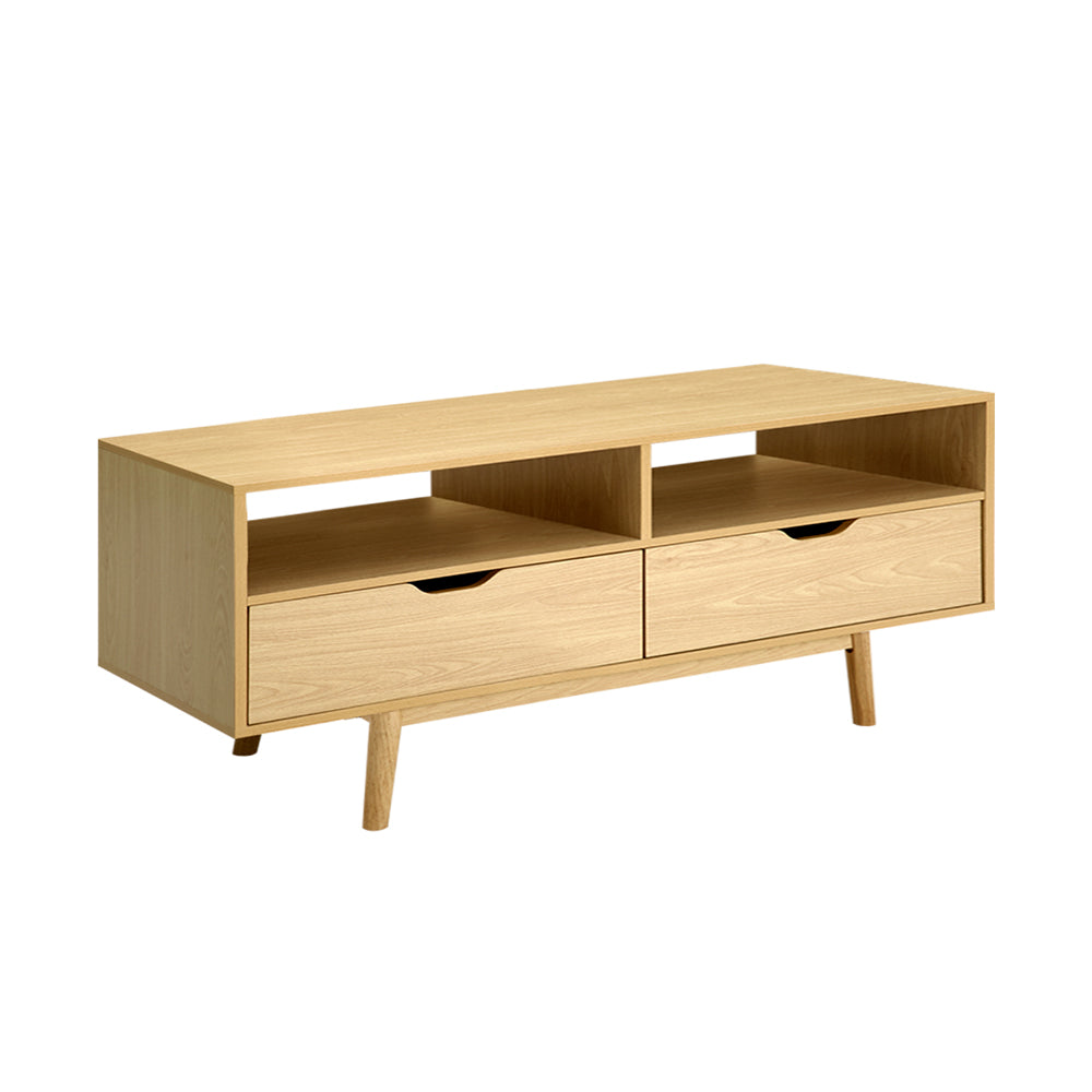 Classic Natural Scandinavian Entertainment Unit 120cm - Homecoze