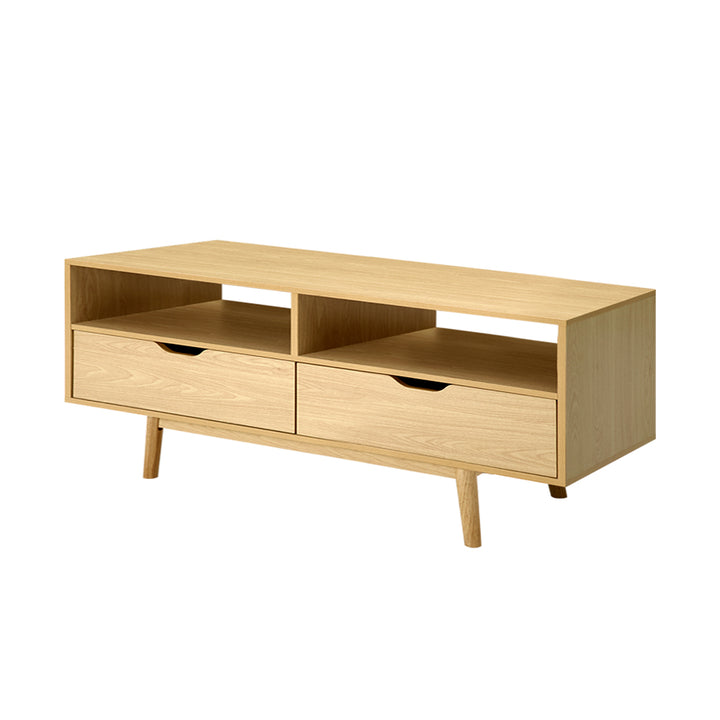 Classic Natural Scandinavian Entertainment Unit 120cm - Homecoze