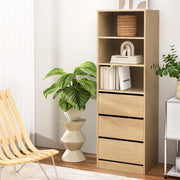 Artiss 3 Chest of Drawers Tallboy Cabinet Pine - Homecoze
