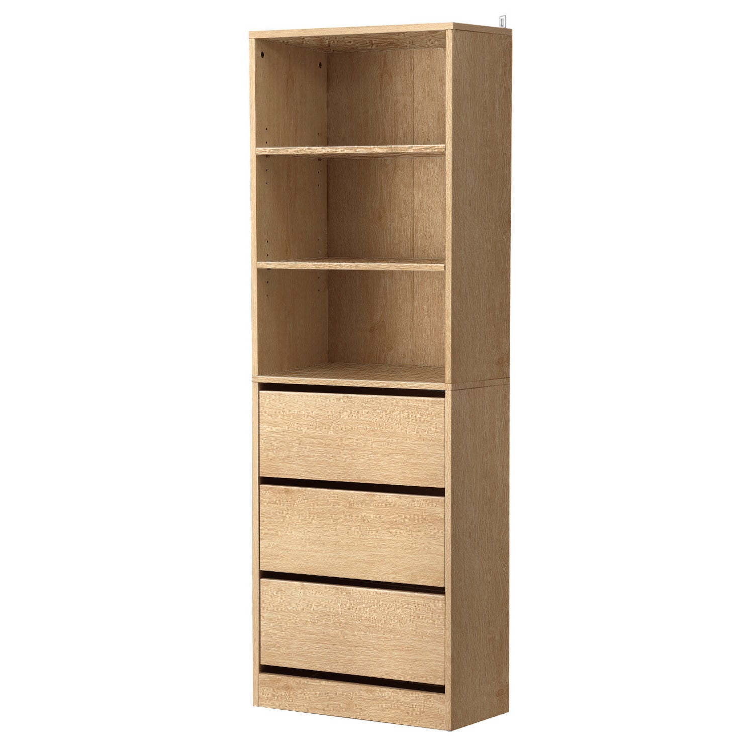 Artiss 3 Chest of Drawers Tallboy Cabinet Pine - Homecoze