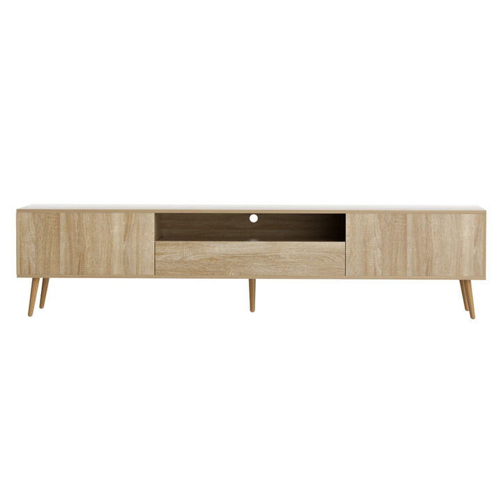 Modern Lowline TV Entertainment Unit 200cm - Pine