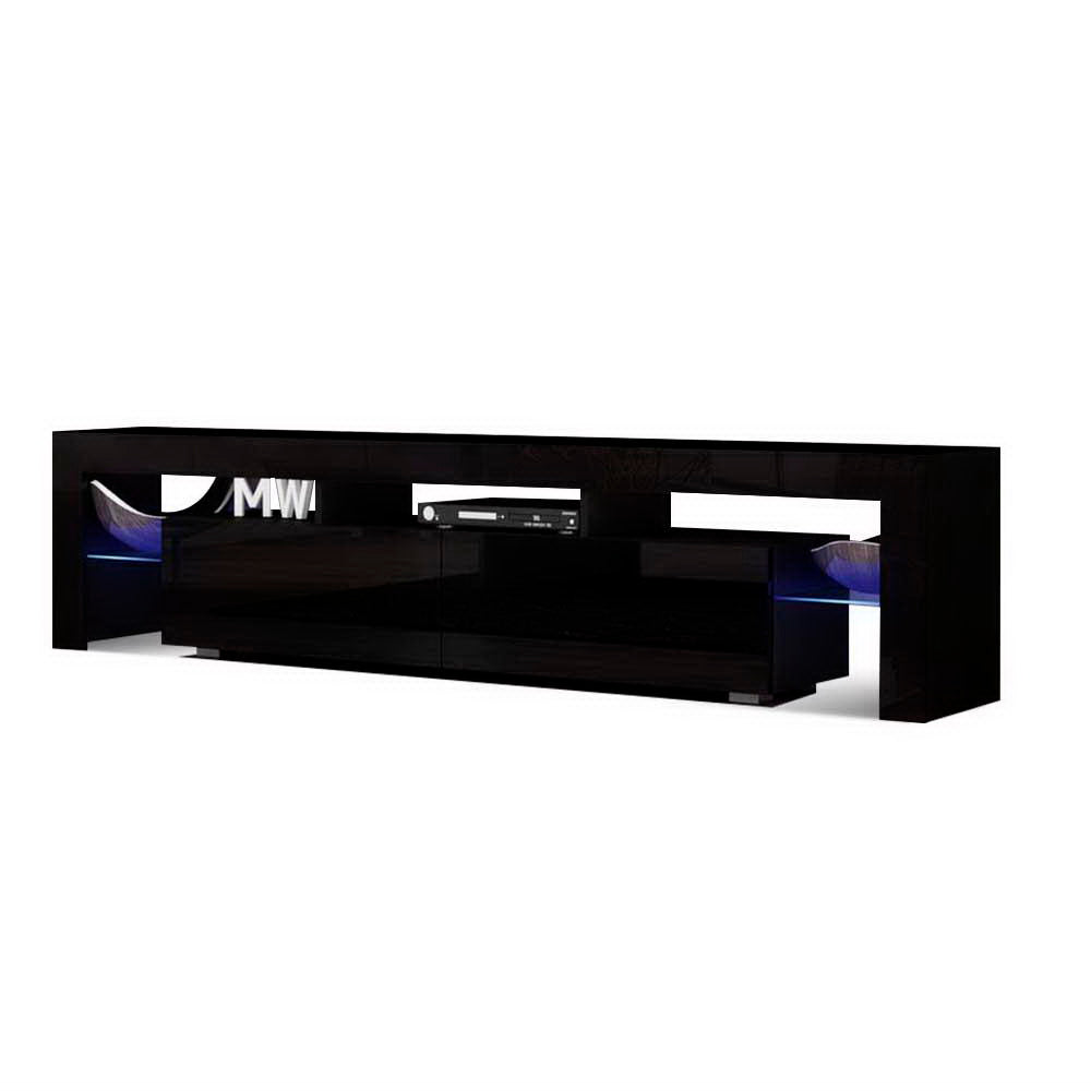 LED TV Entertainment Unit 189cm - Gloss Black Homecoze