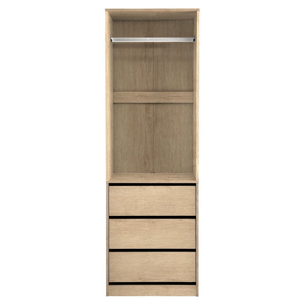 Built-in Wardrobe Organizer - Pine - Homecoze