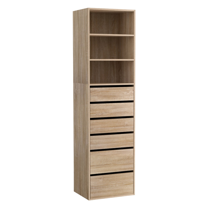 Artiss 6 Chest of Drawers Tallboy Cabinet Pine - Homecoze