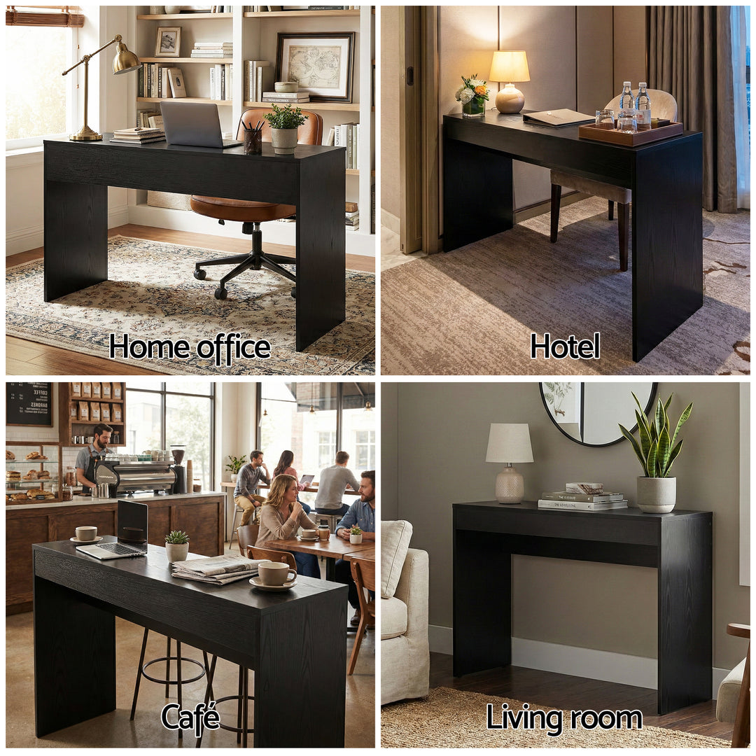 Artiss Console Table Hallway Sofa Entryway Entrance 120CM Black - Homecoze