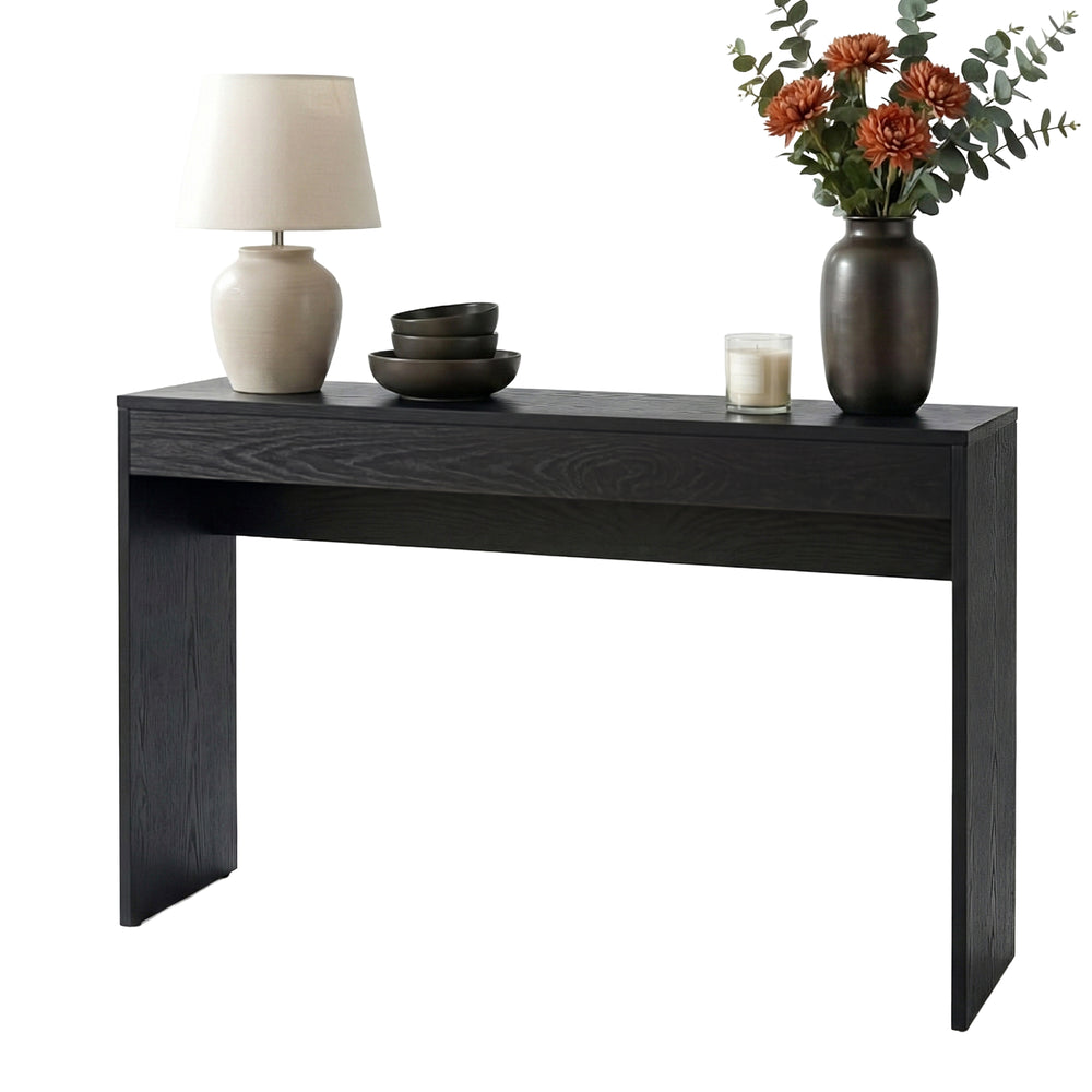 Artiss Console Table Hallway Sofa Entryway Entrance 120CM Black - Homecoze