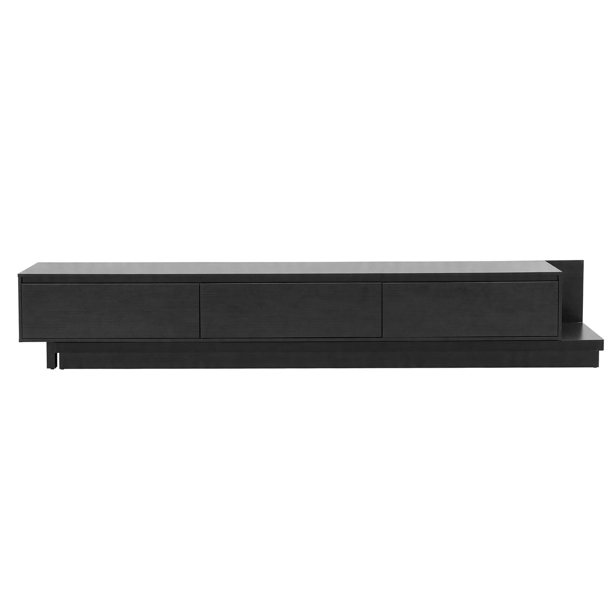 Winston Extendable Lowline TV Unit 200–380cm – Dark Walnut