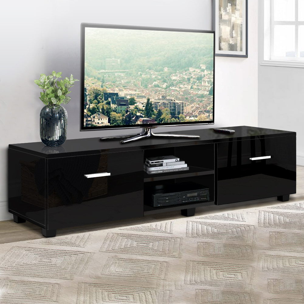 High Gloss Entertainment Unit 140cm - Homecoze