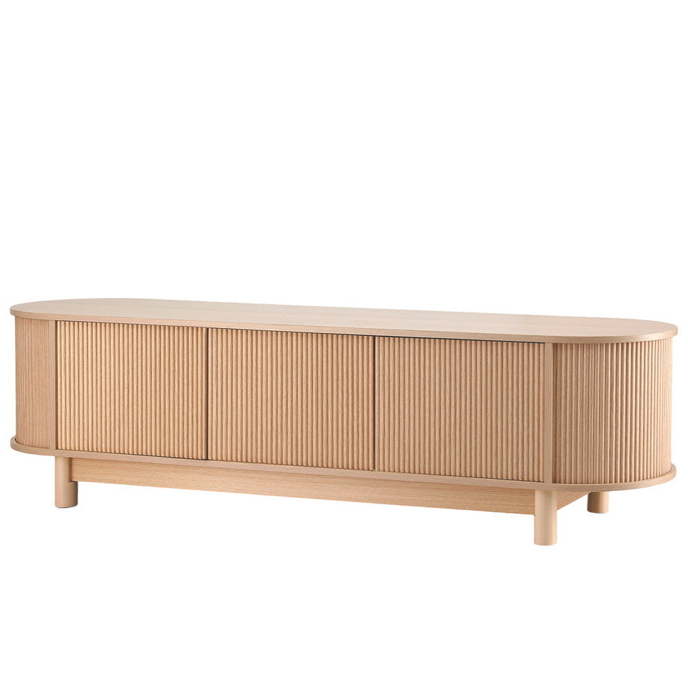 Artiss TV Unit Entertainment Unit Storage Cabinet 160cm Pine - Homecoze