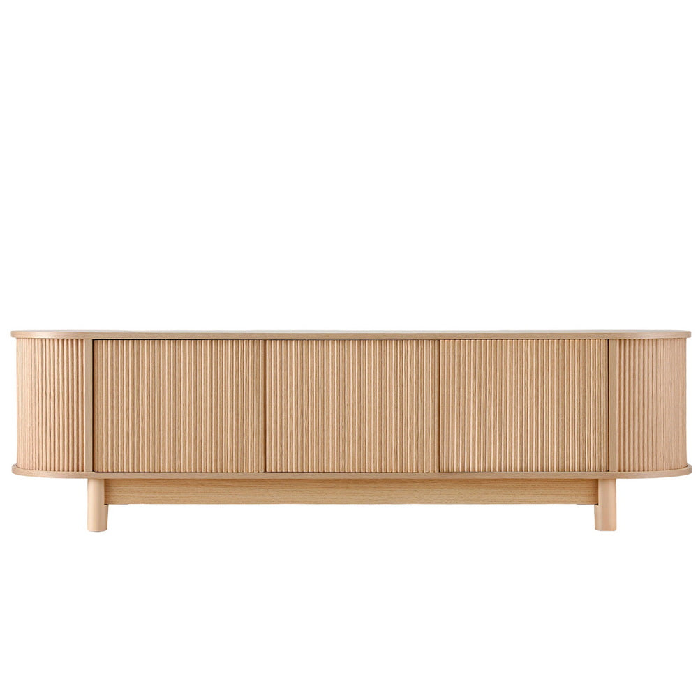 Artiss TV Unit Entertainment Unit Storage Cabinet 160cm Pine - Homecoze