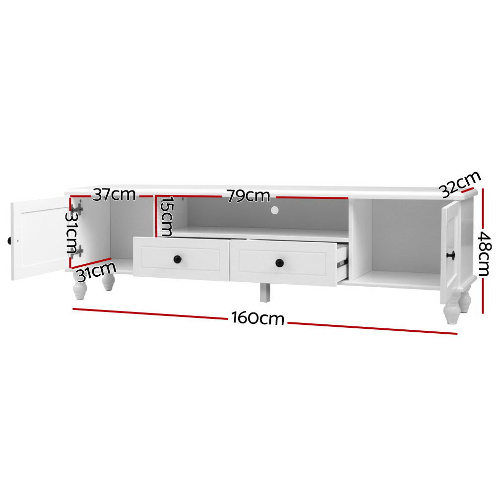 French Provincial Style Entertainment Unit - Homecoze