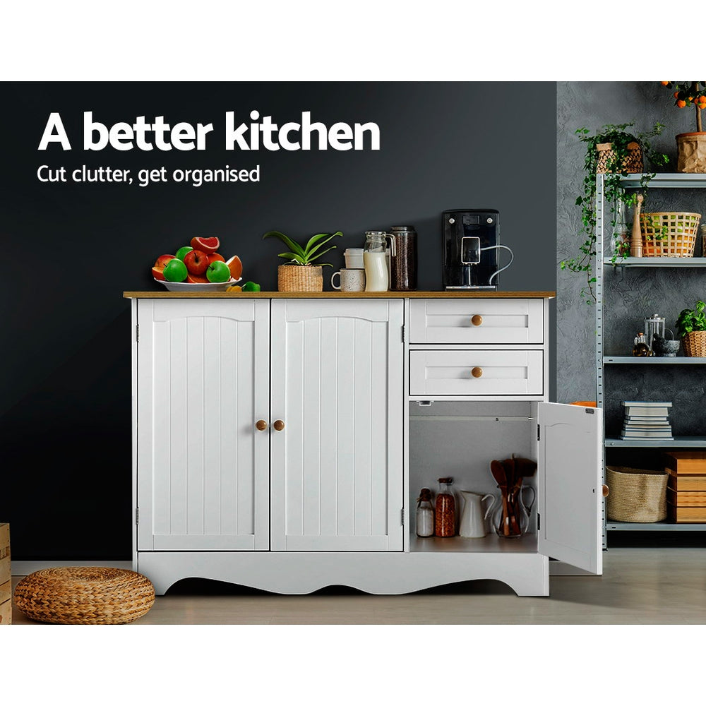 Vintage Style Buffet Sideboard Kitchen Storage Cabinet - Homecoze