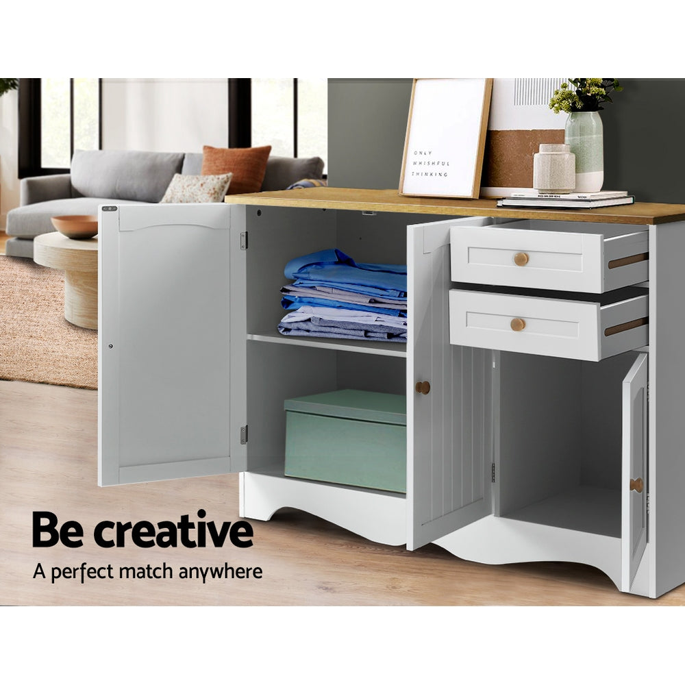 Vintage Style Buffet Sideboard Kitchen Storage Cabinet - Homecoze