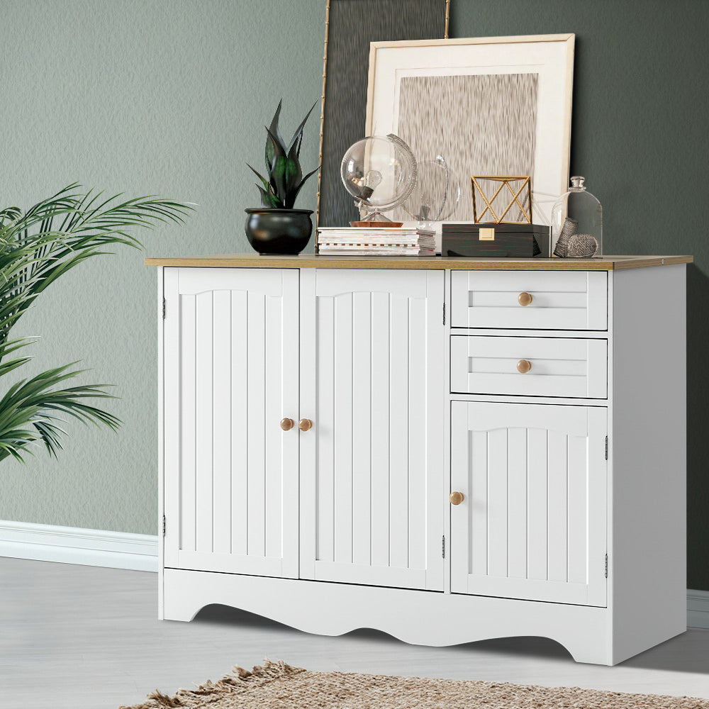 Vintage Style Buffet Sideboard Kitchen Storage Cabinet - Homecoze