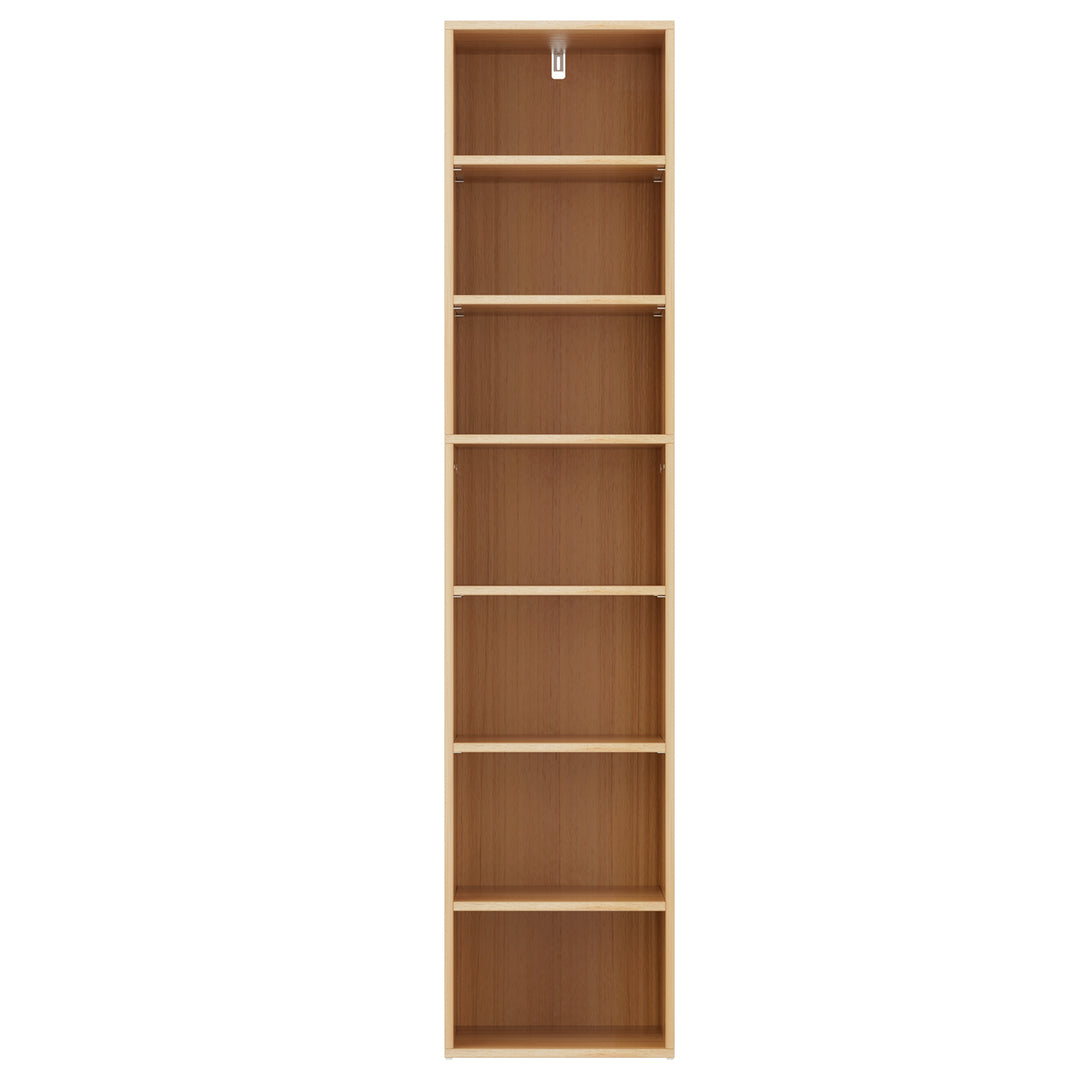 7-Tier Display Bookshelf - Pine - Homecoze
