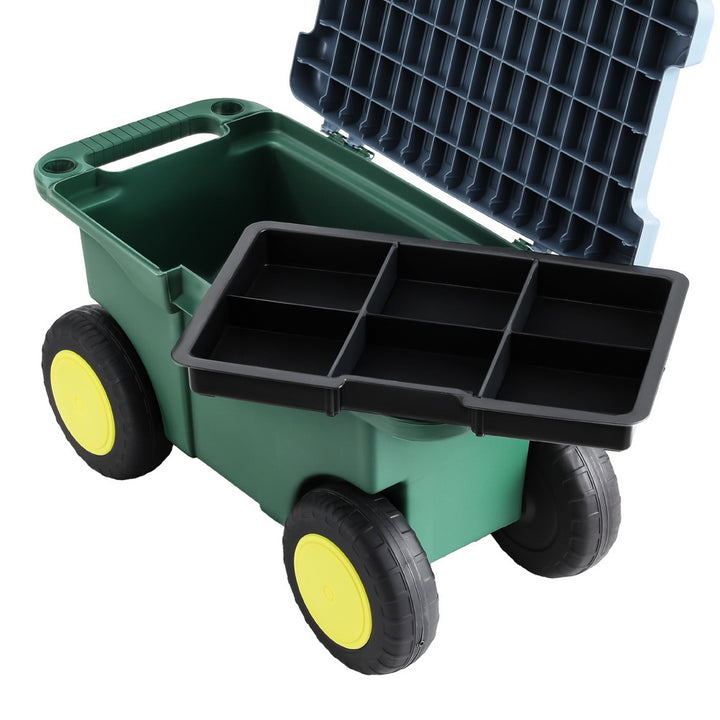 Gardeon Garen Tool Storage Cart 3-In-1 Green - Homecoze