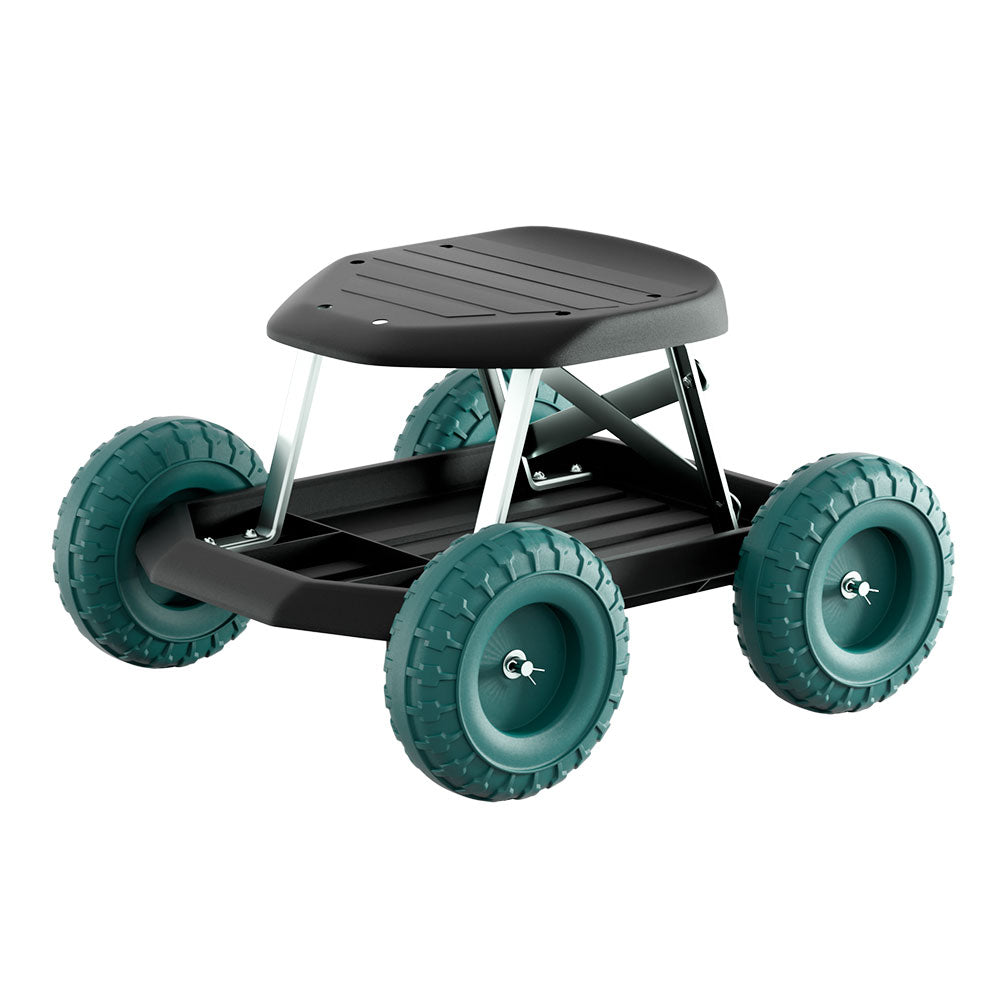 Gardening Cart Rolling Stool Seat - Homecoze