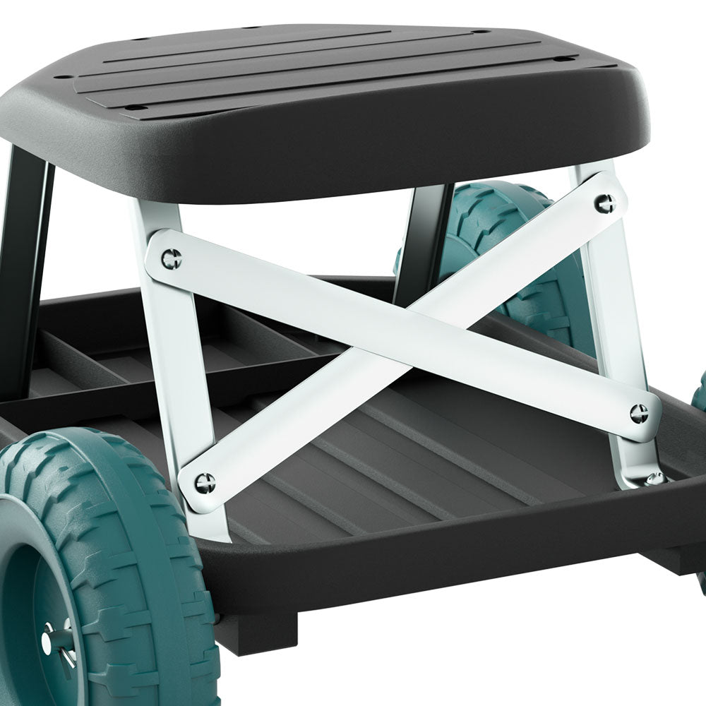 Gardening Cart Rolling Stool Seat - Homecoze