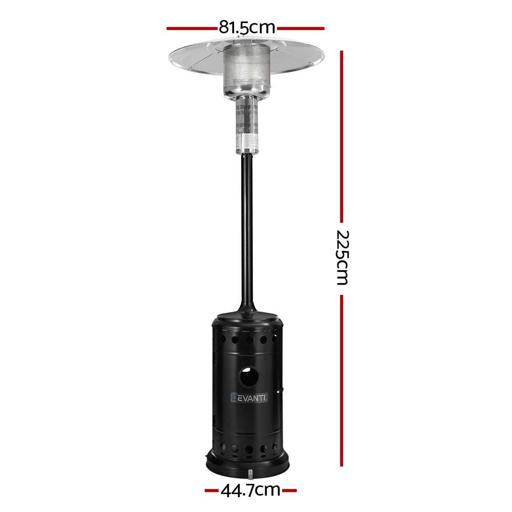 Portable Outdoor Gas Patio Heater 2.25m - Homecoze