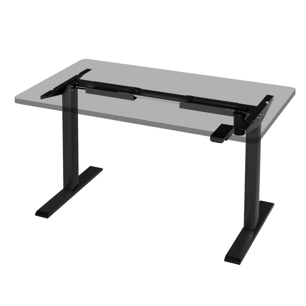 Standing Desk Frame Only Height Adjustable - Black - Homecoze
