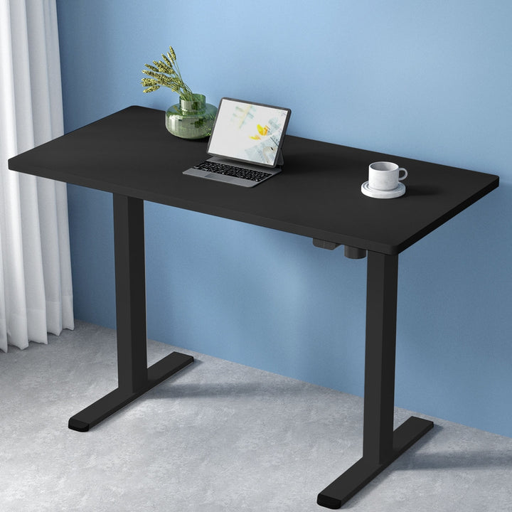 Standing Desk (Single Motor) Black 120cm