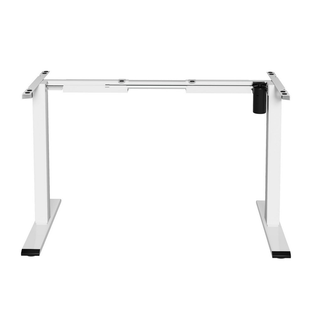 Standing Desk (Frame Only) Single Motor - White