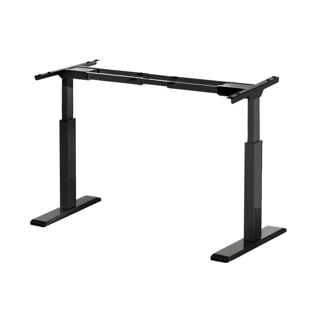 Standing Desk (Frame Only) Dual Motor - Black - Homecoze