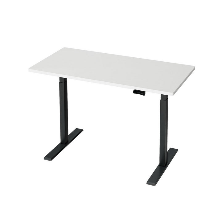 Standing Desk (Dual Motor) Black & White 120cm