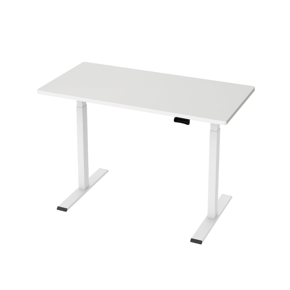 Standing Desk (Dual Motor) White 120cm - Homecoze