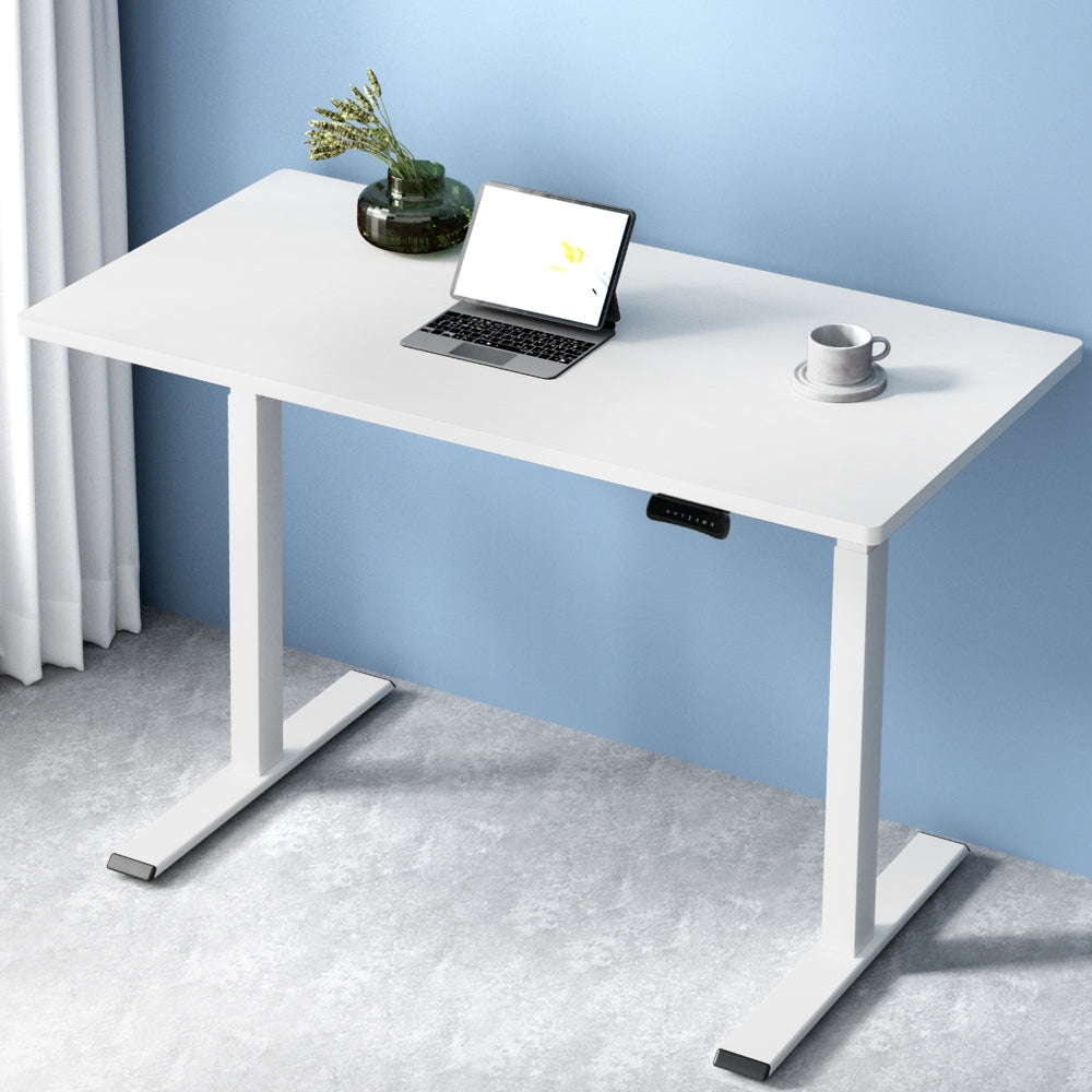 Standing Desk (Dual Motor) White 120cm