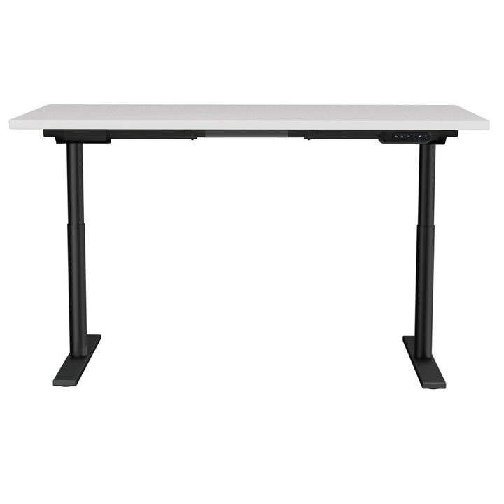 Standing Desk (Dual Motor) Black & White 140cm - Homecoze