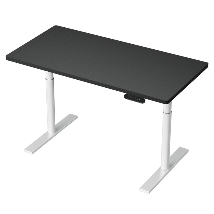 Standing Desk (Dual Motor) White & Black 120cm