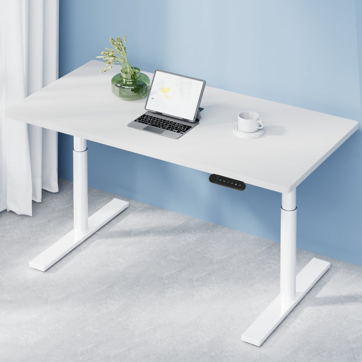 Standing Desk (Dual Motor) White 120cm