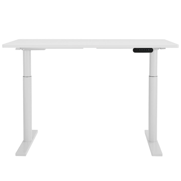 Standing Desk (Dual Motor) White 140cm - Homecoze