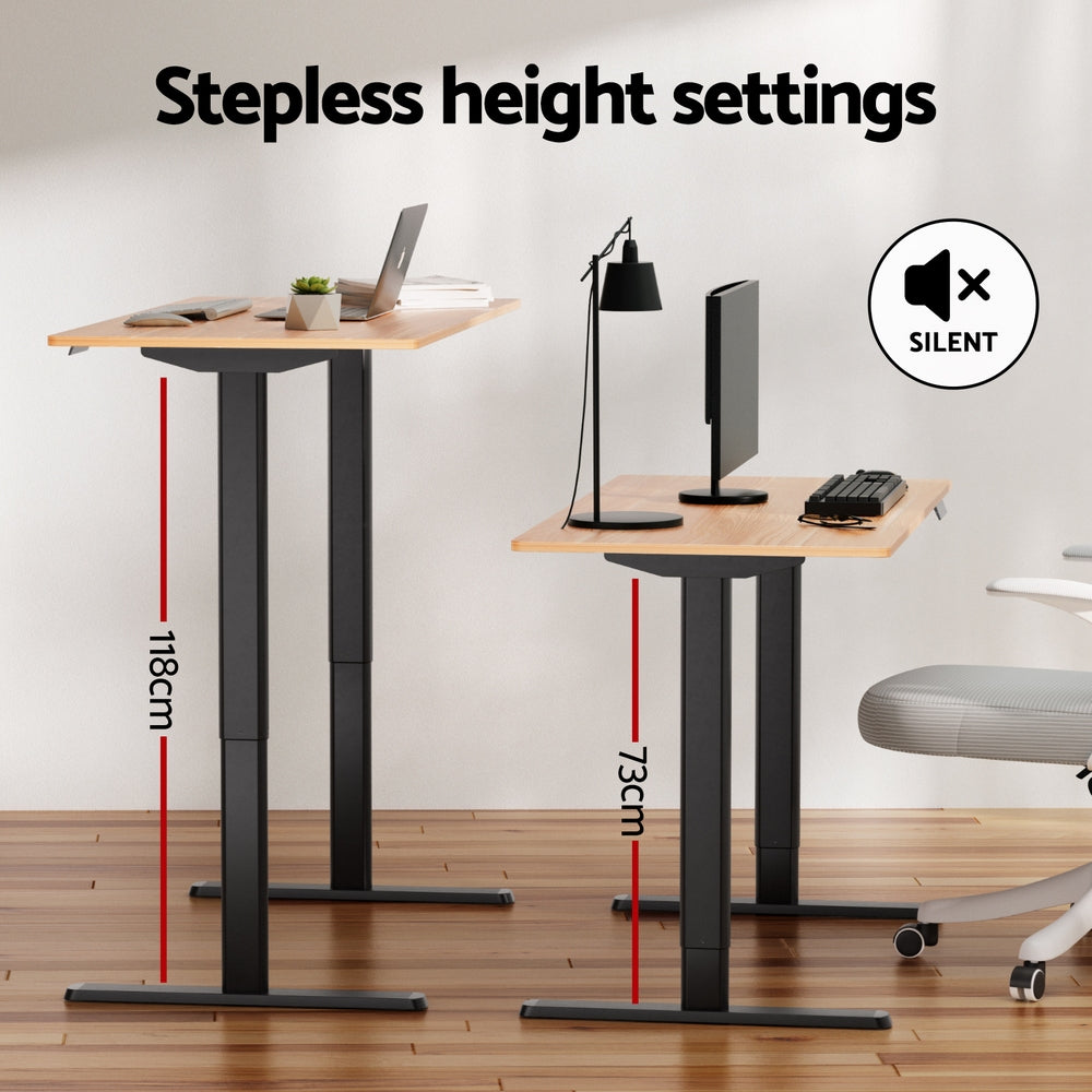 120CM Artiss Electric Standing Desk Sit Stand Desks Home Office Computer Desk - Homecoze