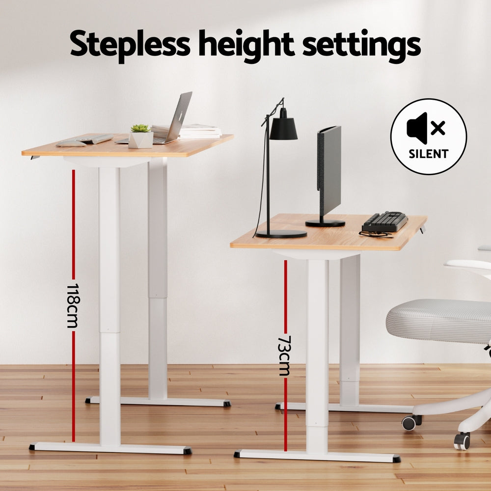 120CM Artiss Electric Standing Desk Sit Stand Desks Home Office Computer Desk - Homecoze