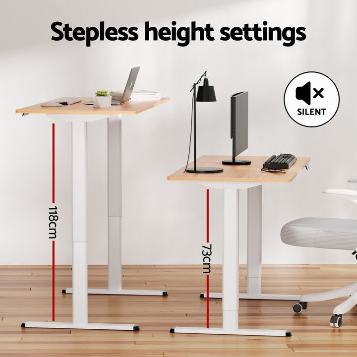 120CM Artiss Electric Standing Desk Sit Stand Desks Home Office Computer Desk - Homecoze