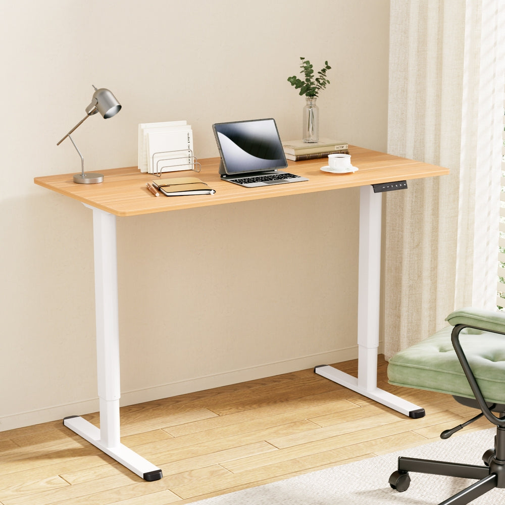 120CM Artiss Electric Standing Desk Sit Stand Desks Home Office Computer Desk - Homecoze