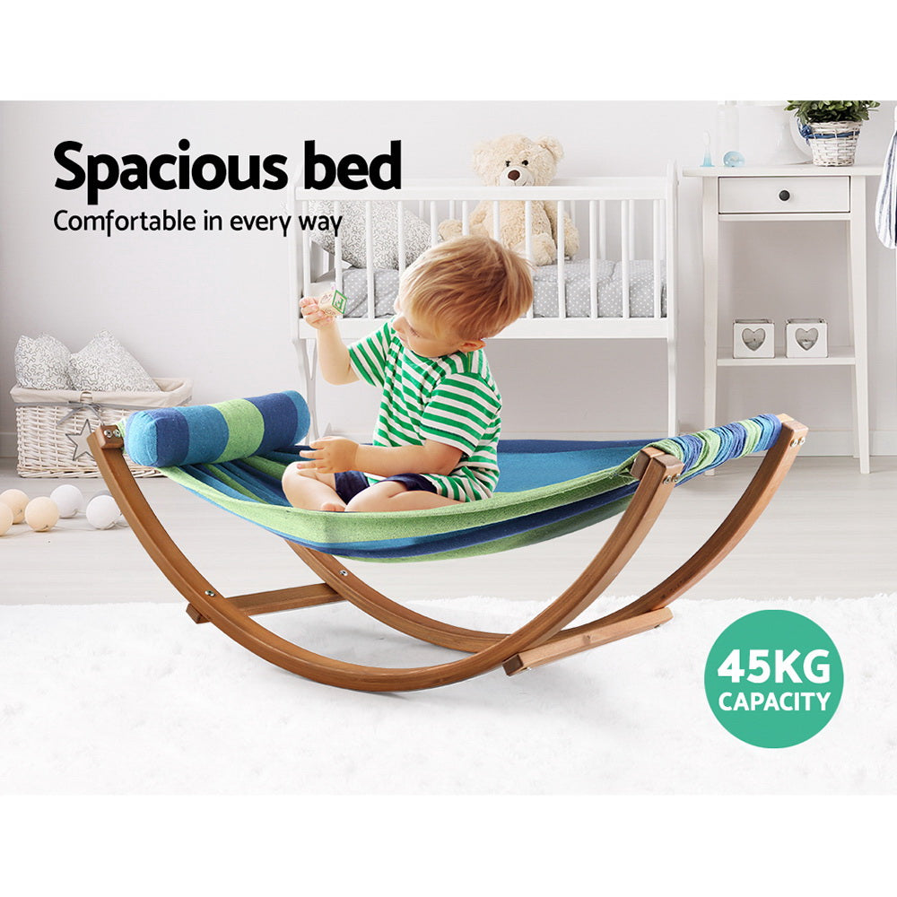 Kids Timber Hammock Day Bed Nap Swing - Homecoze
