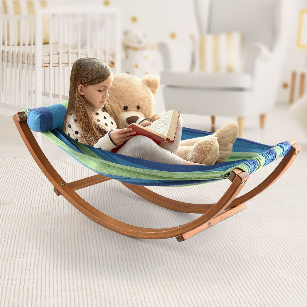 Kids Timber Hammock Day Bed Nap Swing - Homecoze