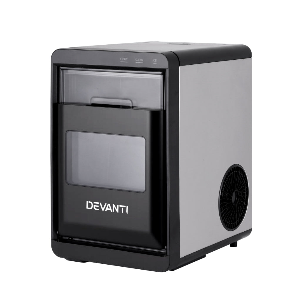 0.8kg/hr Nugget Ice Maker - Black - Homecoze