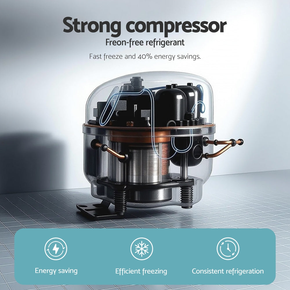 0.5kg/hr Ice Cube Maker - Green - Homecoze