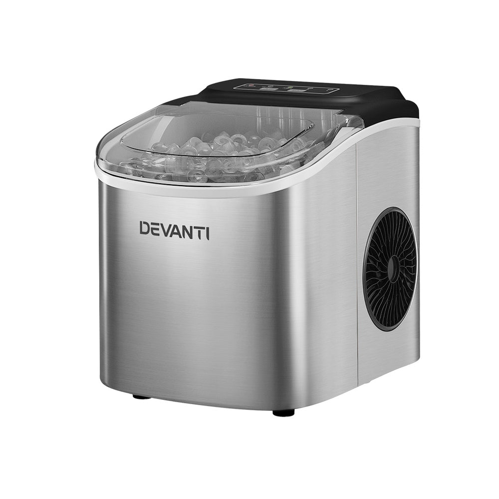 0.5kg/hr Ice Cube Maker - Stainless Steel - Homecoze