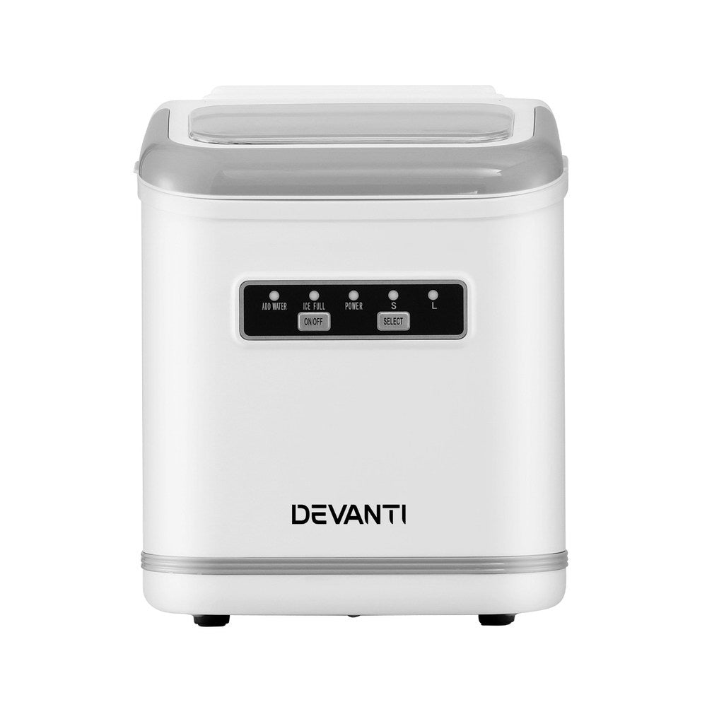 0.5kg/hr Portable Ice Maker - White - Homecoze
