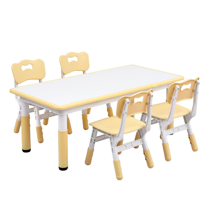 Kids Whiteboard Activity Table & Chairs Set - Homecoze
