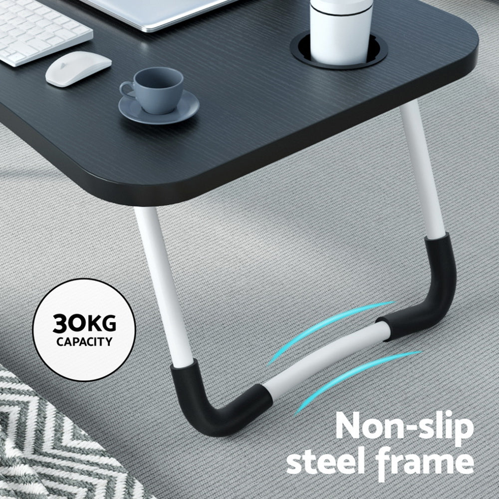 Laptop Desk Table Foldable Stand Lap Tray Sofa Bed Portable Adjustable Desks - Homecoze