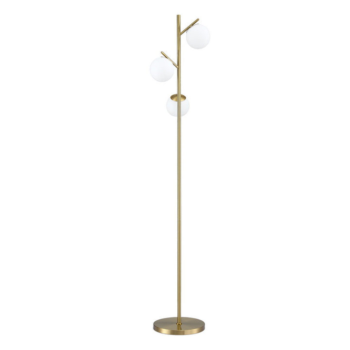 3-Light Tree Floor Lamp 165cm - Gold - Homecoze